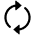 icono voltear negro
